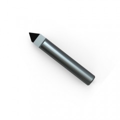 1mm đến 3,5mm Độ sâu PCD Một đầu Mill Poly Crystalline Diamond End Mill