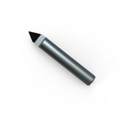 1mm đến 3,5mm Độ sâu PCD Một đầu Mill Poly Crystalline Diamond End Mill