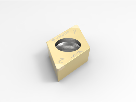 Chèn cắt RoHS DCGW11T304 PCBN Chèn Chèn Nitride Boron Khối đa tinh thể