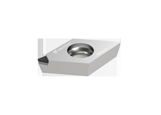 1N Mẹo DCGT070202 Tiện cacbua Chèn Chèn cắt PCD cho không sắt