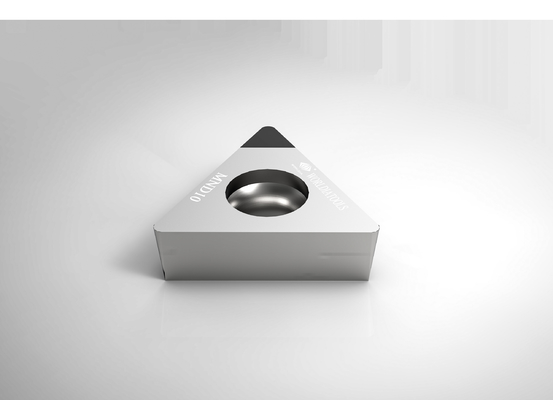 Các miếng chèn bằng nhôm PCD cao silicon TCGW 090202 Dụng cụ tiện chèn cacbua