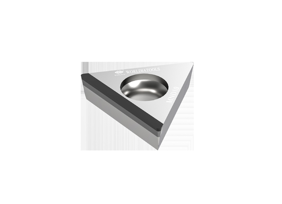 Gia công cacbua TCGW 16T304 Chèn Công cụ Tiện Tam giác PCD