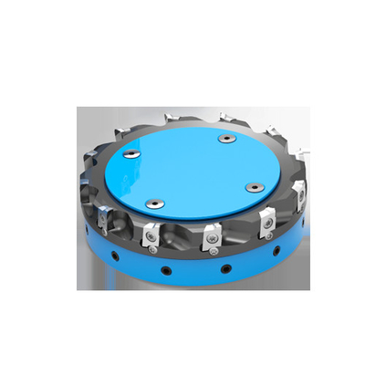 PCD Máy cắt mài mặt ISO FMP080SA27-BE12-12 với 12 cạnh cắt công cụ để máy hiệu quả bề mặt phẳng