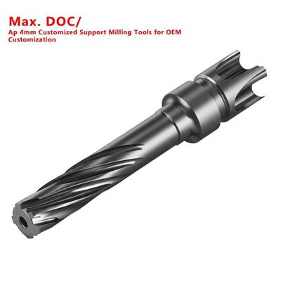 Tối đa DOC/ Ap 4mm Dụng cụ phay hỗ trợ tùy chỉnh cho OEM